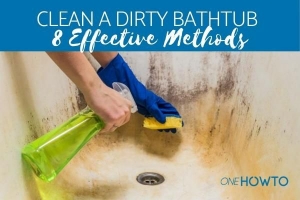 Come pulire una vasca da bagno molto sporca