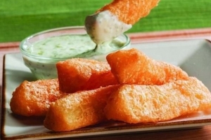 Come friggere le chips di manioca?