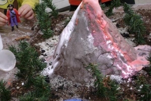 Come fare un vulcano di sale