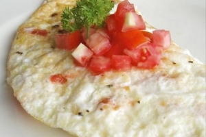 Come fare una frittata di albume d'uovo