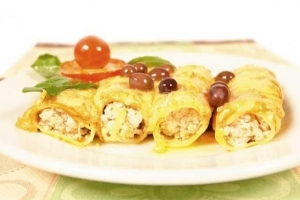 Come fare i cannelloni di pollo cremosi?