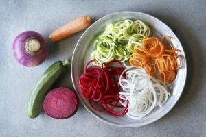 Come sostituire la pasta con le verdure
